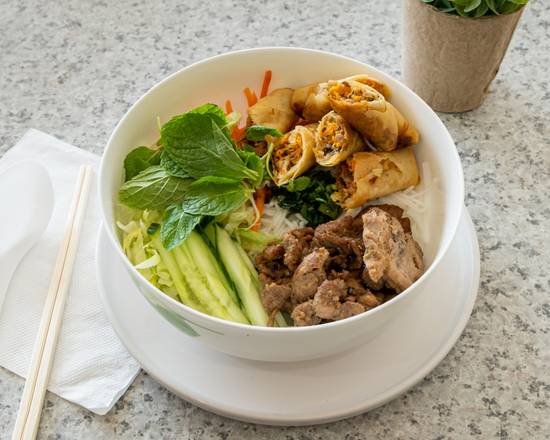 Combination Rice Vermicelli Bowl