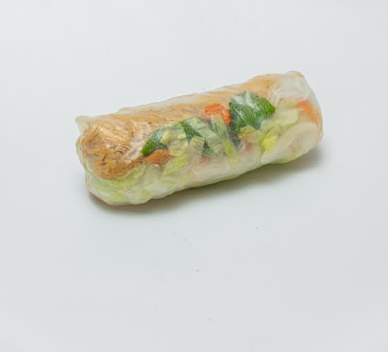 Grilled Chicken Rice Paper Rolls