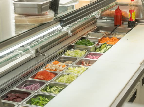 Grilled Pork Rice Vermicelli Bowl