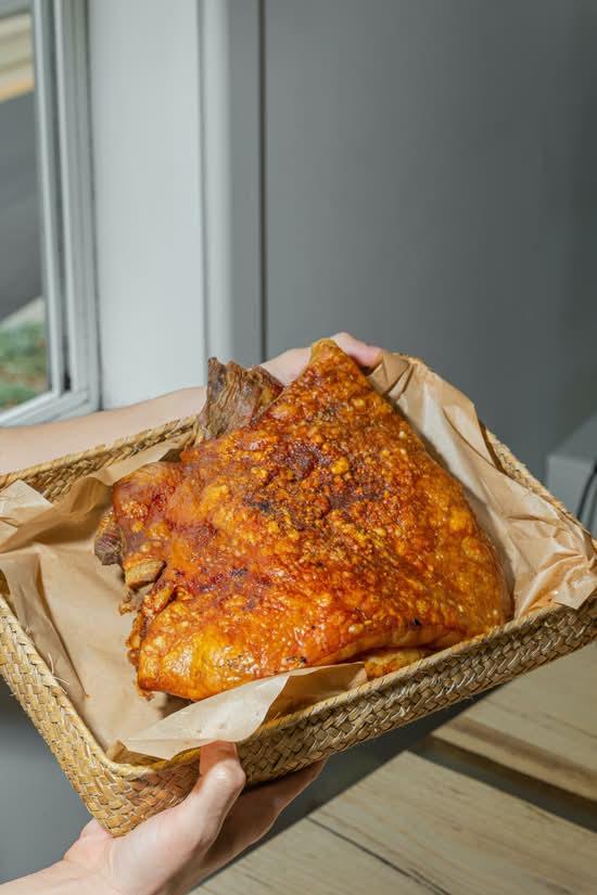 Roast Pork Rice Vermicelli Bowl