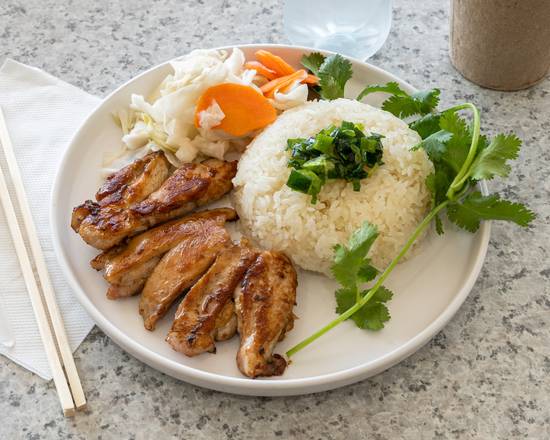 Grilled Chicken with Sticky Rice